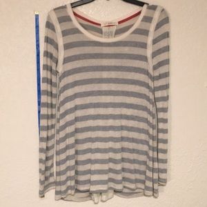 Long sleeve striped shirt